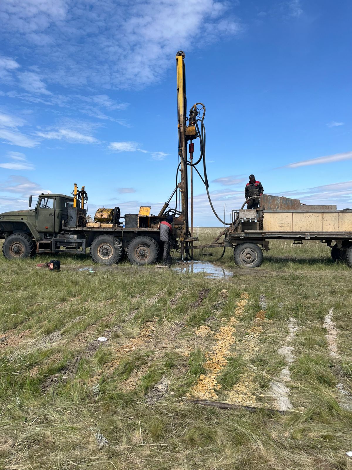 Интервью руководителя МД «Центрказнедра» Маукулова Н.У для газеты «Индустриальная Караганда». О перспективах геологической отрасли.
