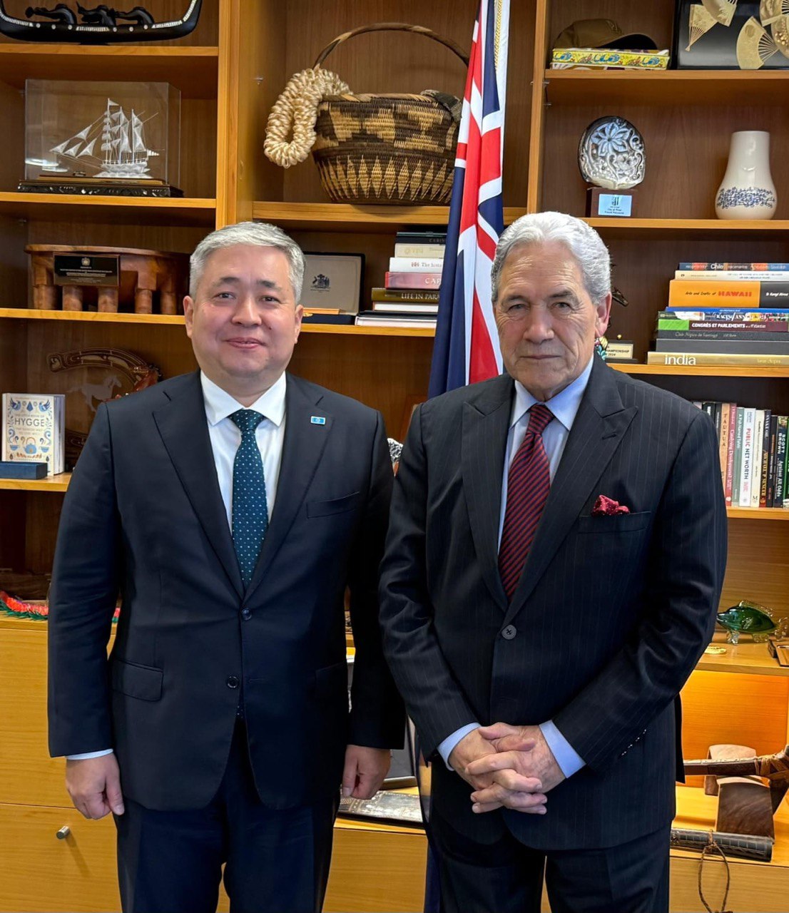 Жаңа Зеландия СІМ басшысымен ынтымақтастықтың перспективалары талқыланды