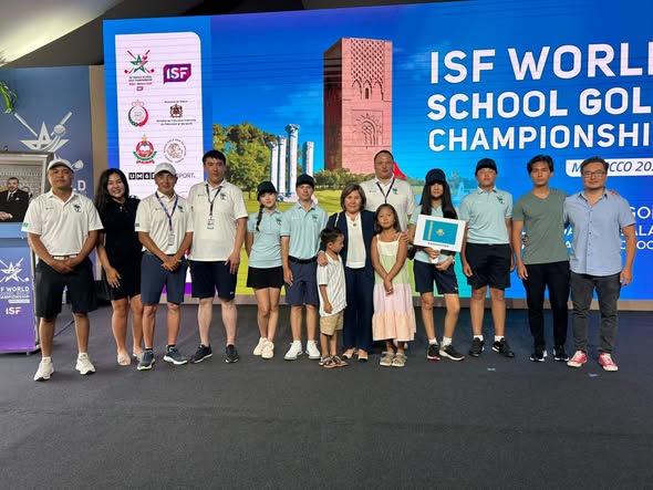 Қазақстан мектеп оқушыларының құрамасы Мароккода өтіп жатқан мектеп оқушыларының гольфтан 1-ші әлем чемпионатына қатысты