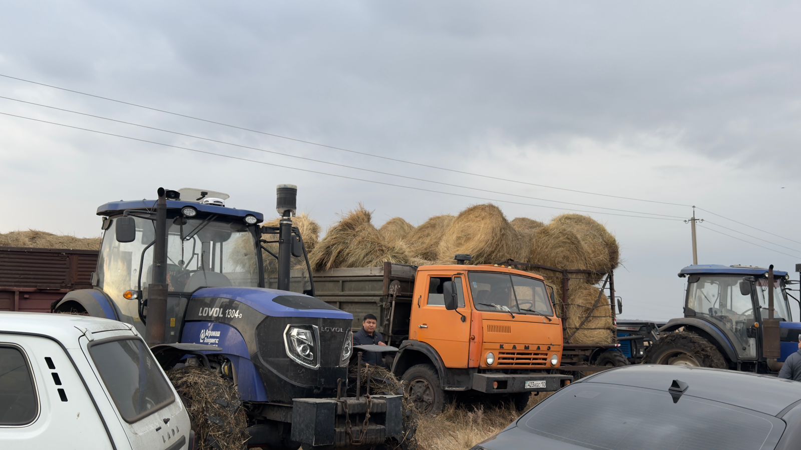 Пресновка селосындағы ауыл шаруашылық жәрмеңкесі