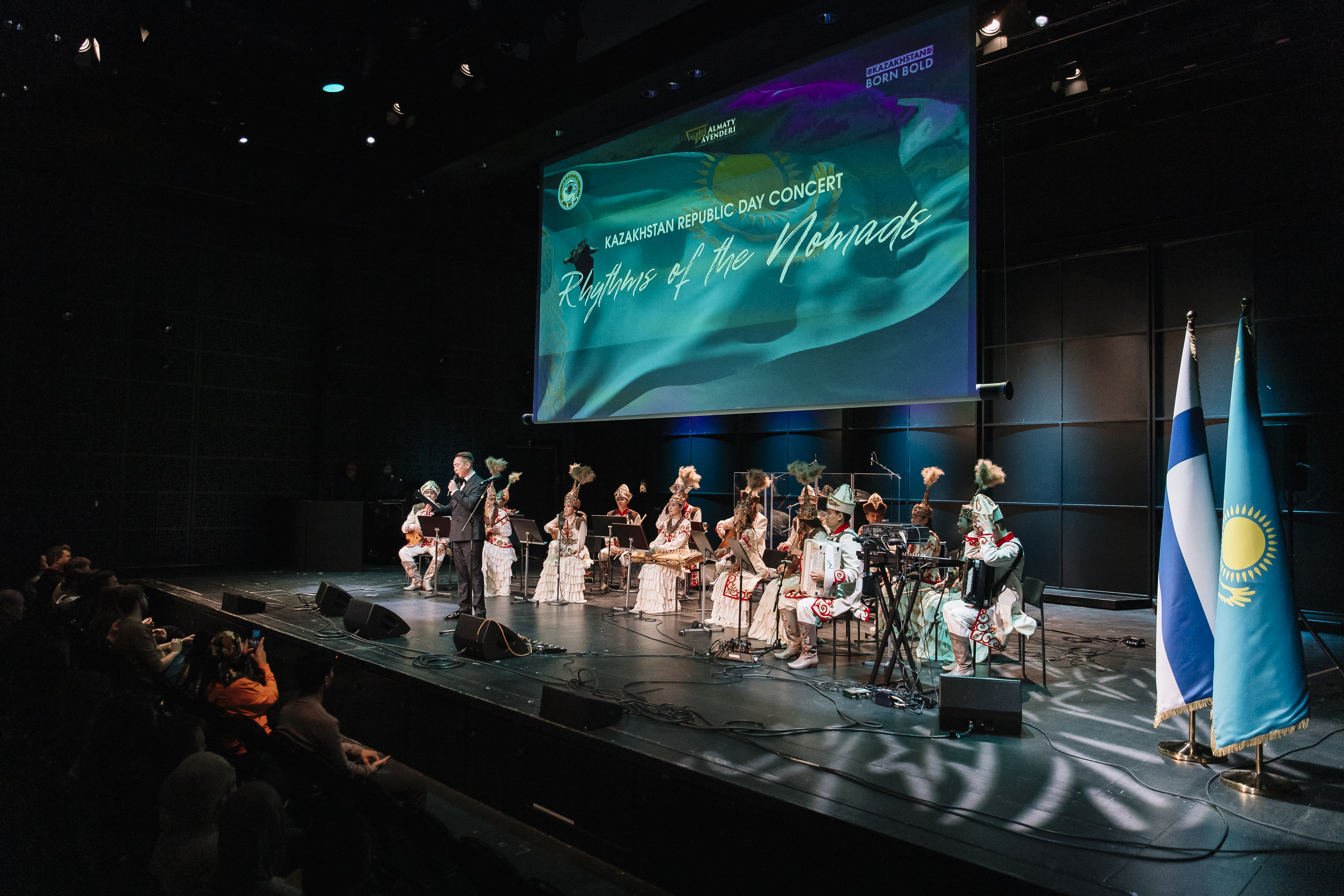 Хельсинкиде Қазақстан Республикасының күніне арналған «The Rhythms of the Nomads» концерті өтті