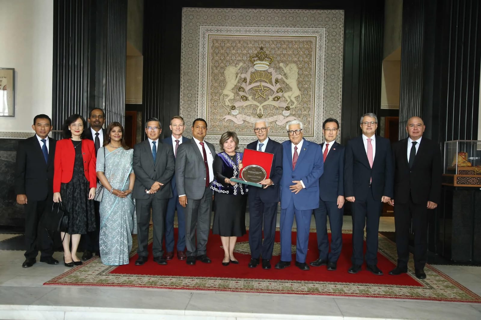 Қазақстанның Мароккодағы Елшісі, Азия-Тынық мұхит тобының дуайені Сәулекүл Сайлауқызы бастаған Азия-Тынық мұхиты тобының Елшілері Парламент Өкілдер (төменгі) палатасының спикері Рашид Талби Эл Аламимен кездесу өткізді