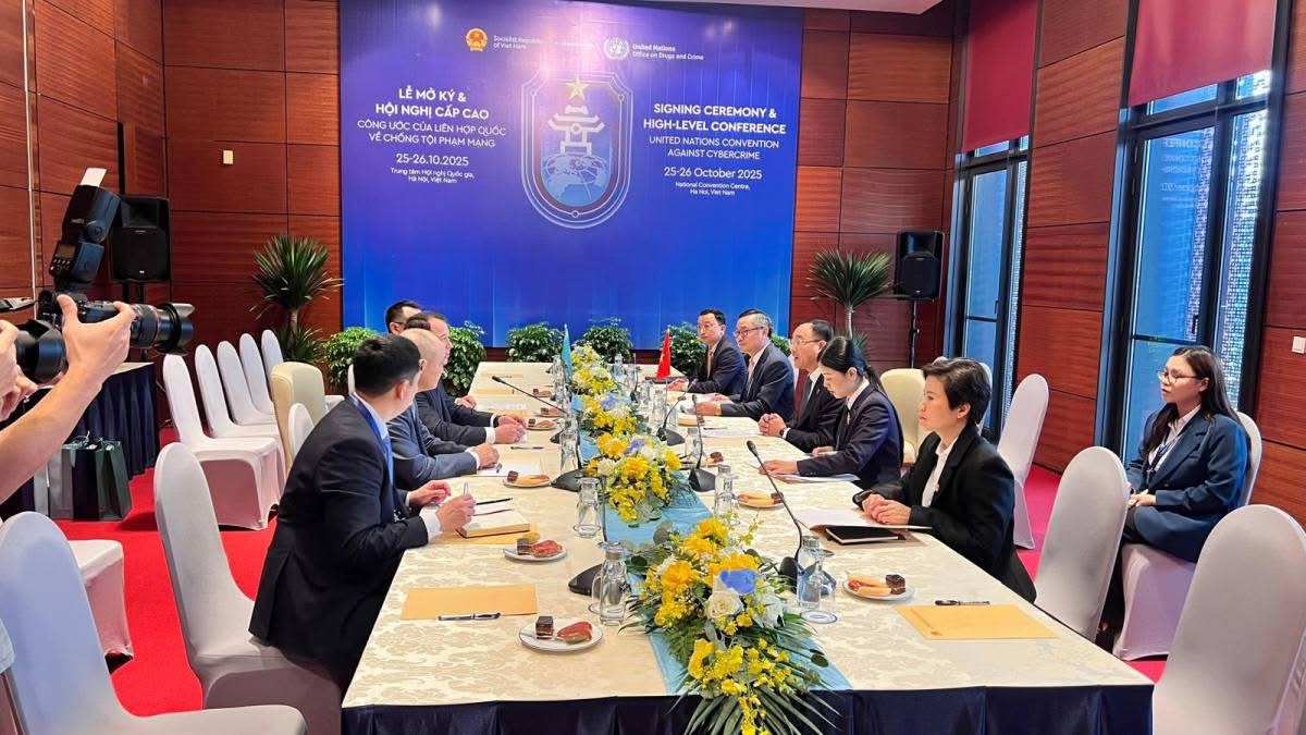 Kazakhstan Signed the UN Convention against Cybercrime in Hanoi