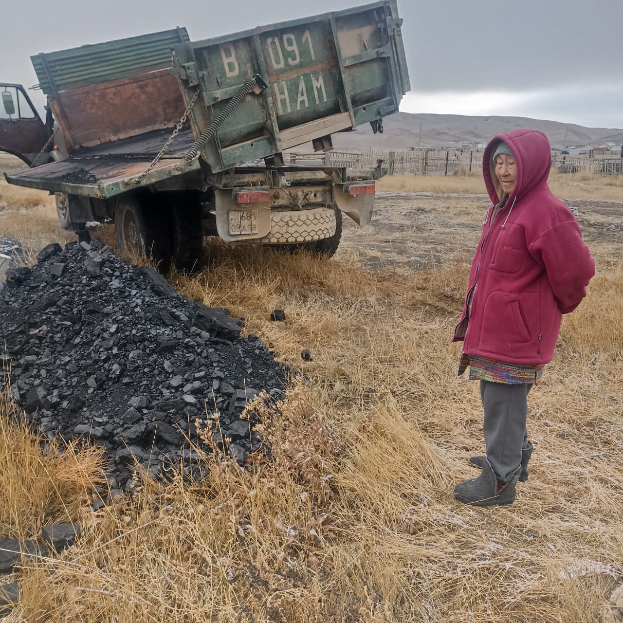 Ауылда қарттар мен мұқтаж жандарға қайырымдылық көмек көрсетілді