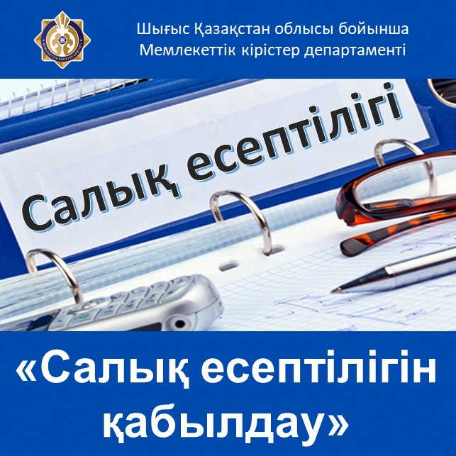 «Салық есептілігін қабылдау»