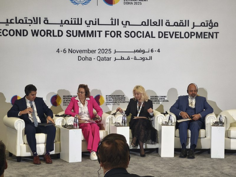 В. Шегай приняла участие во Всемирном саммите по вопросам социального развития