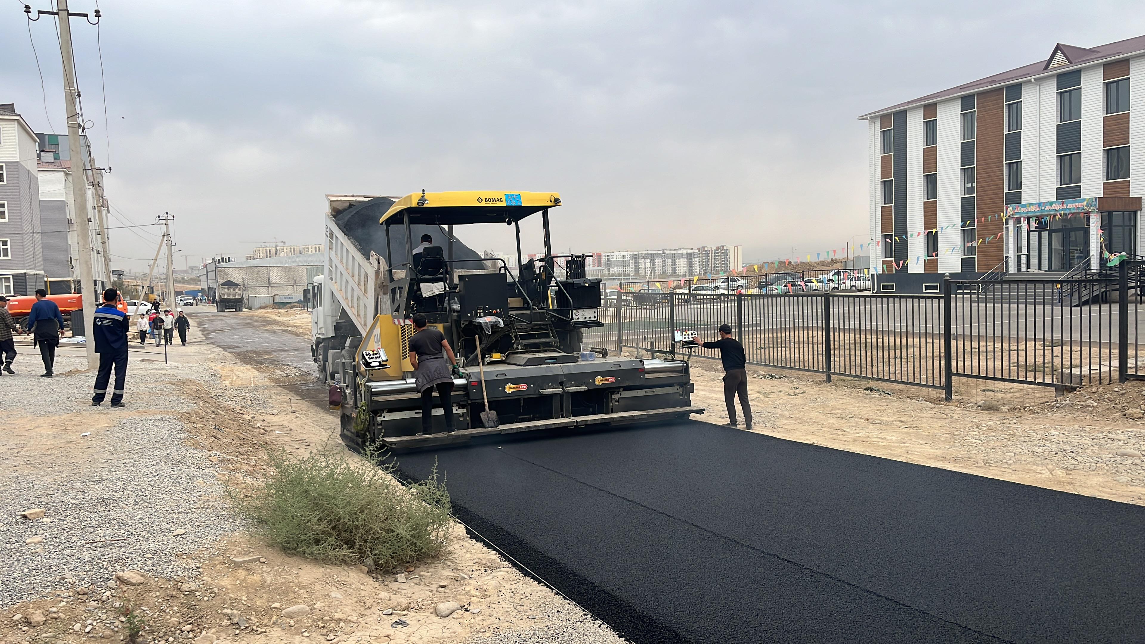 В жилом комплексе «Asar House» улучшена дорожная инфраструктура