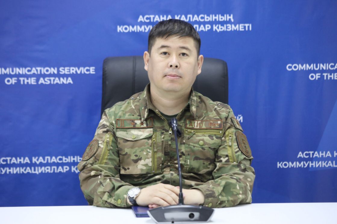 Брифинг на тему: "Пожарная обстановка в жилом секторе столицы в отопительный сезон"