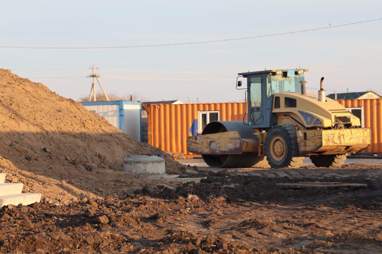 В селе Тайтобе завершается реконструкция водопроводных сетей