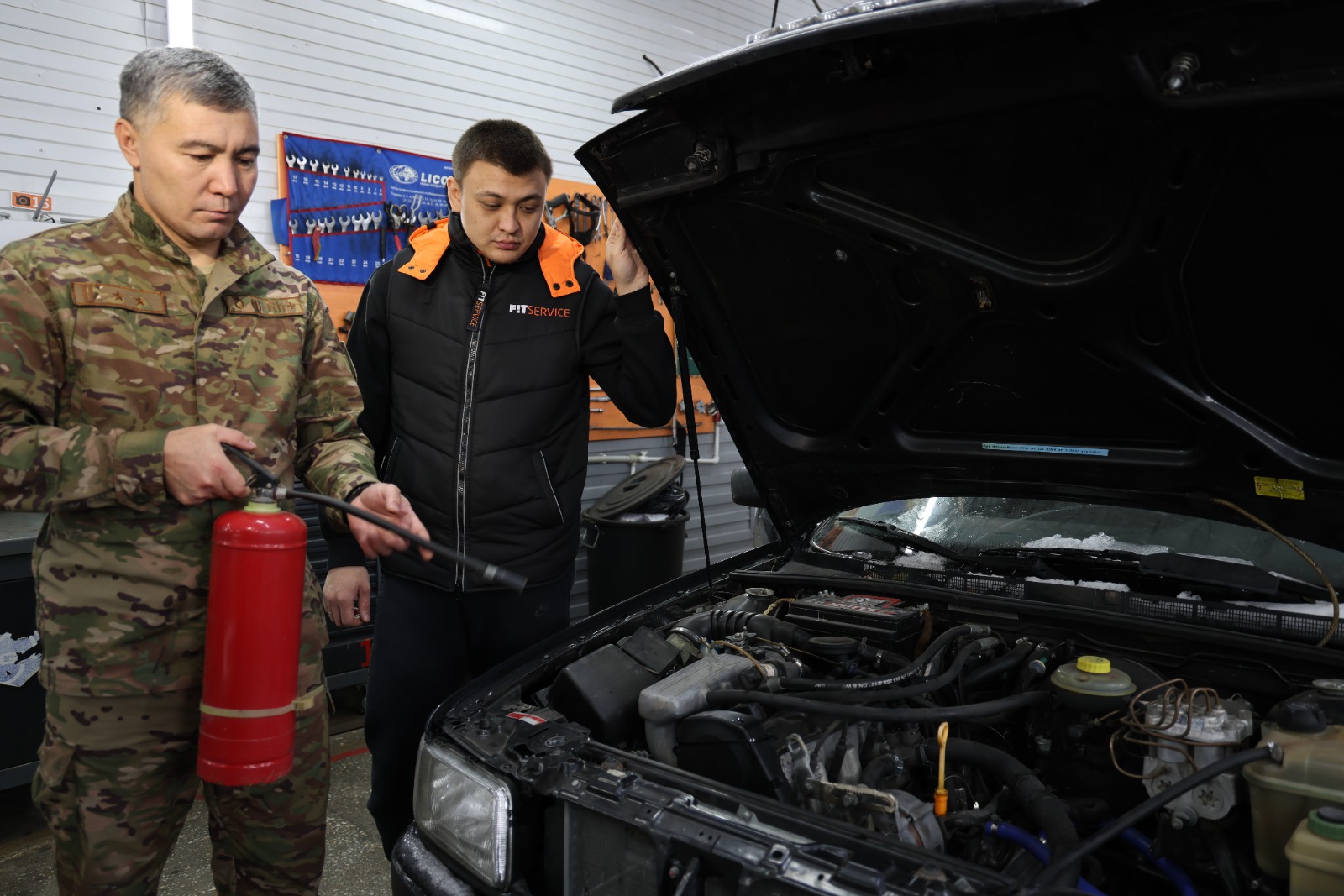 Пожарная безопасность на колесах: в Павлодаре прошёл выездной брифинг ДЧС