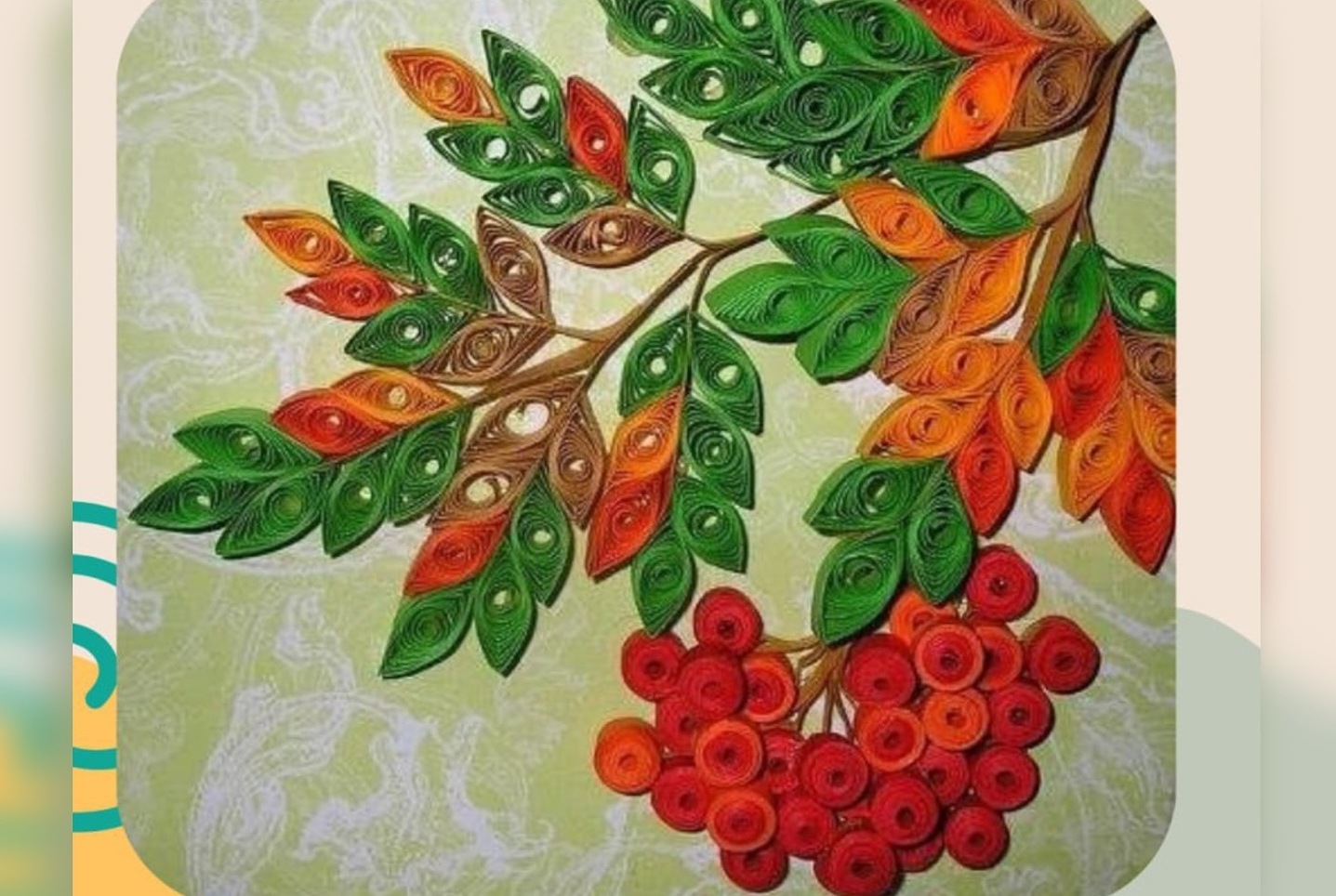 Қарағандылық оқушылар квиллинг өнерін үйренеді