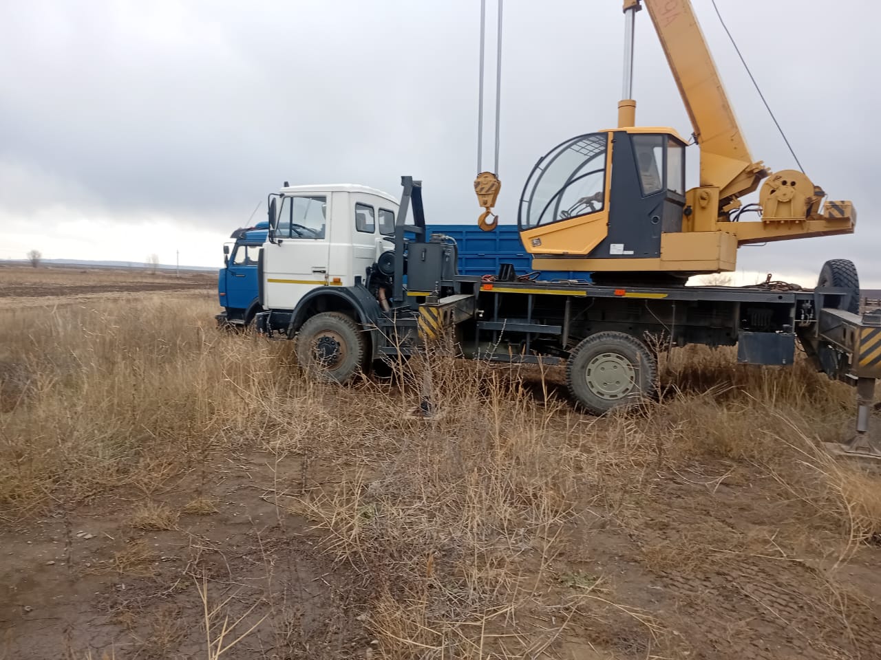 Установка арычных лотков в с.Миролюбовка