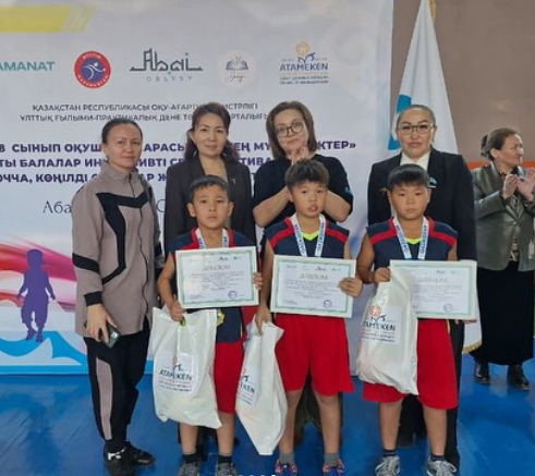 «Тең мүмкіндіктер» фестиваліндегі біздің чемпиондар!