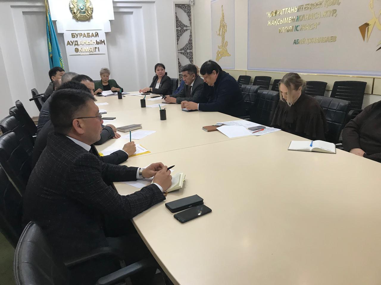 Состоялось очередное заседание Общественного совета Бурабайского района