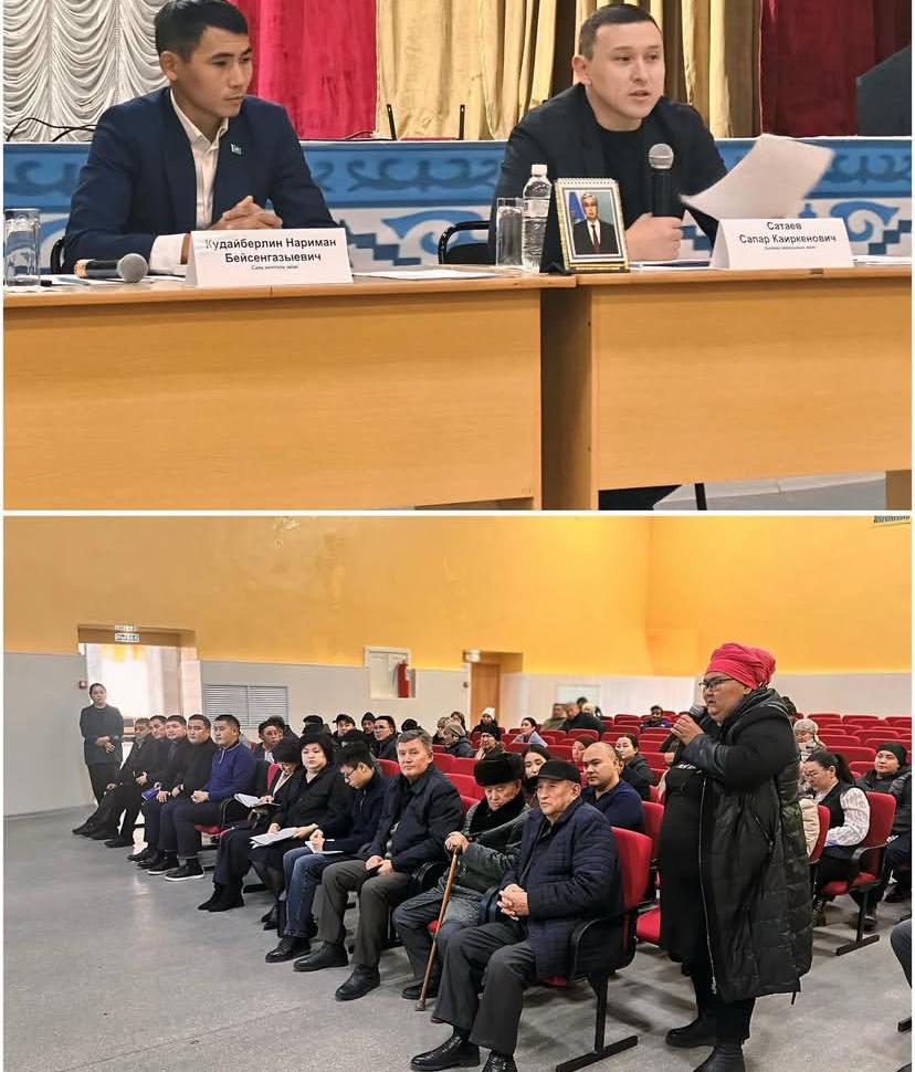 Балқаш қаласының әкімі Саяқ кенті тұрғындарымен кездесті