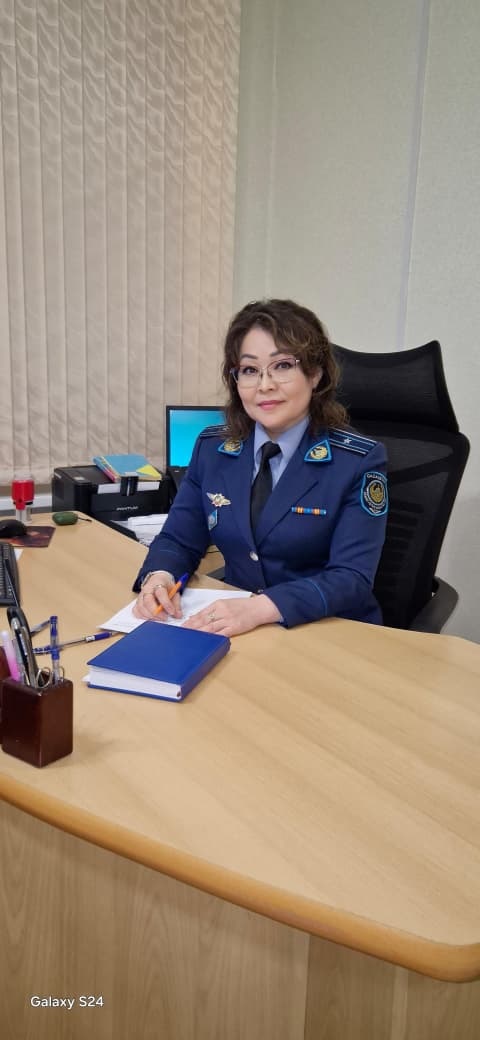 «Женщина в погонах»: Гульмира Шашенова служит верой и правдой своему народу, закону и порядку в стране