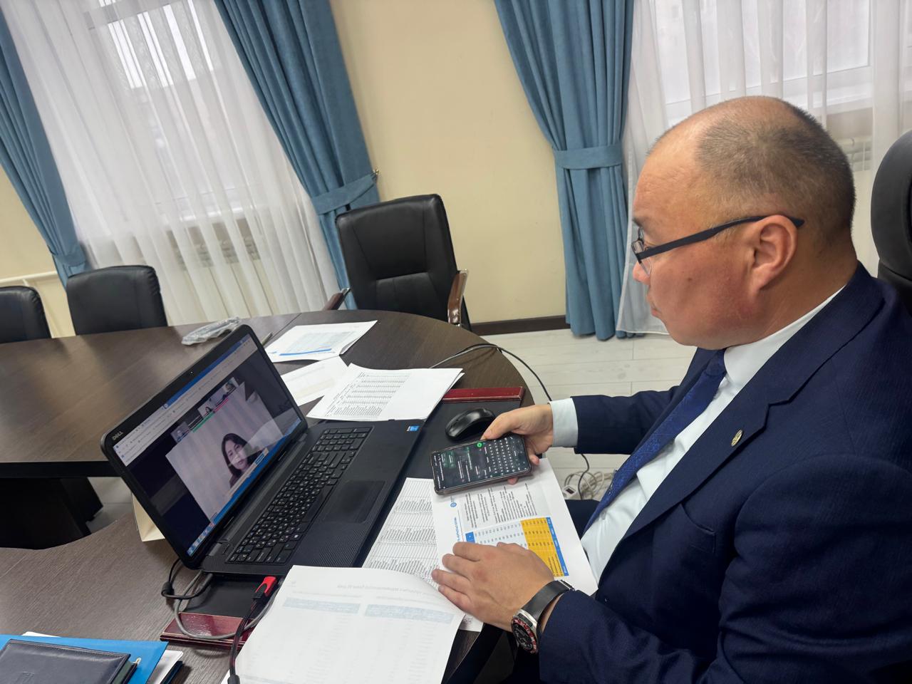 Совещание по реализации социального проекта «ҚАРЫЗСЫЗ ҚОҒАМ»