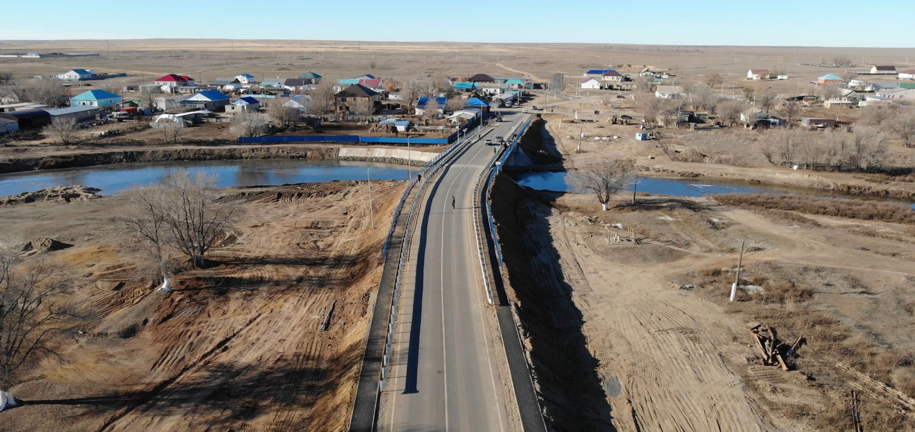 Ақтөбе облысында «Алға – Тоқмансай» бағытындағы жаңа көпір пайдалануға берілді