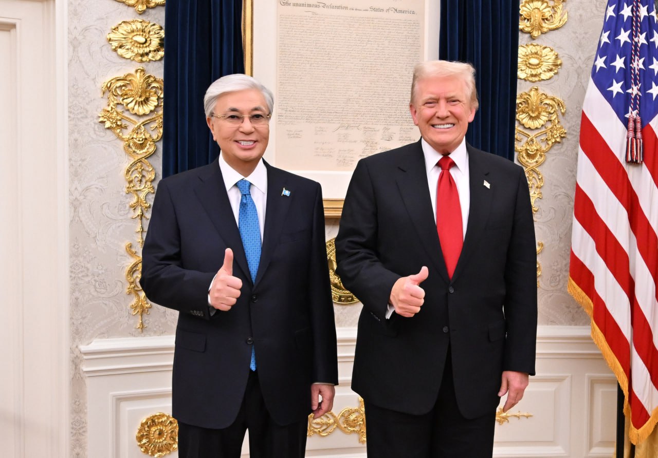 Президент Қасым-Жомарт Тоқаев АҚШ Президенті Дональд Трамппен келіссөз жүргізді