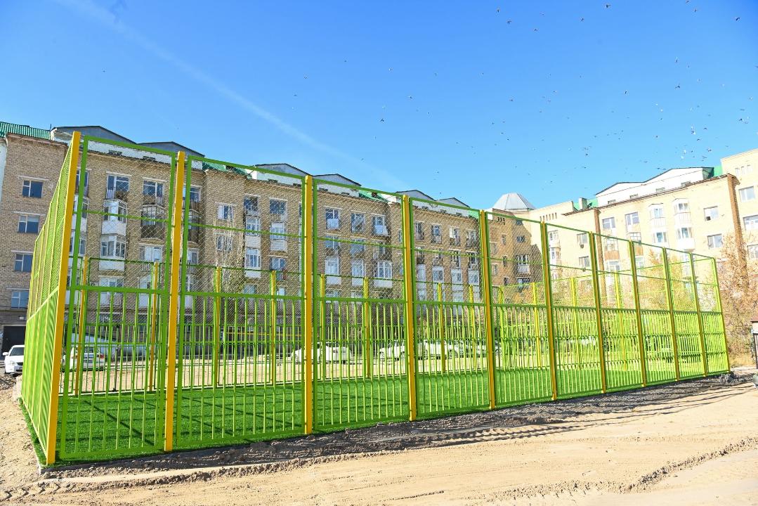 Тұрғындарға жайлы орта қалыптастыру үшін ауқымды жұмыс атқарылуда