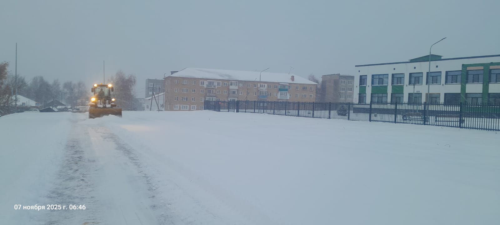 Глубокое ауданында қар тазалау жұмыстары басталды!