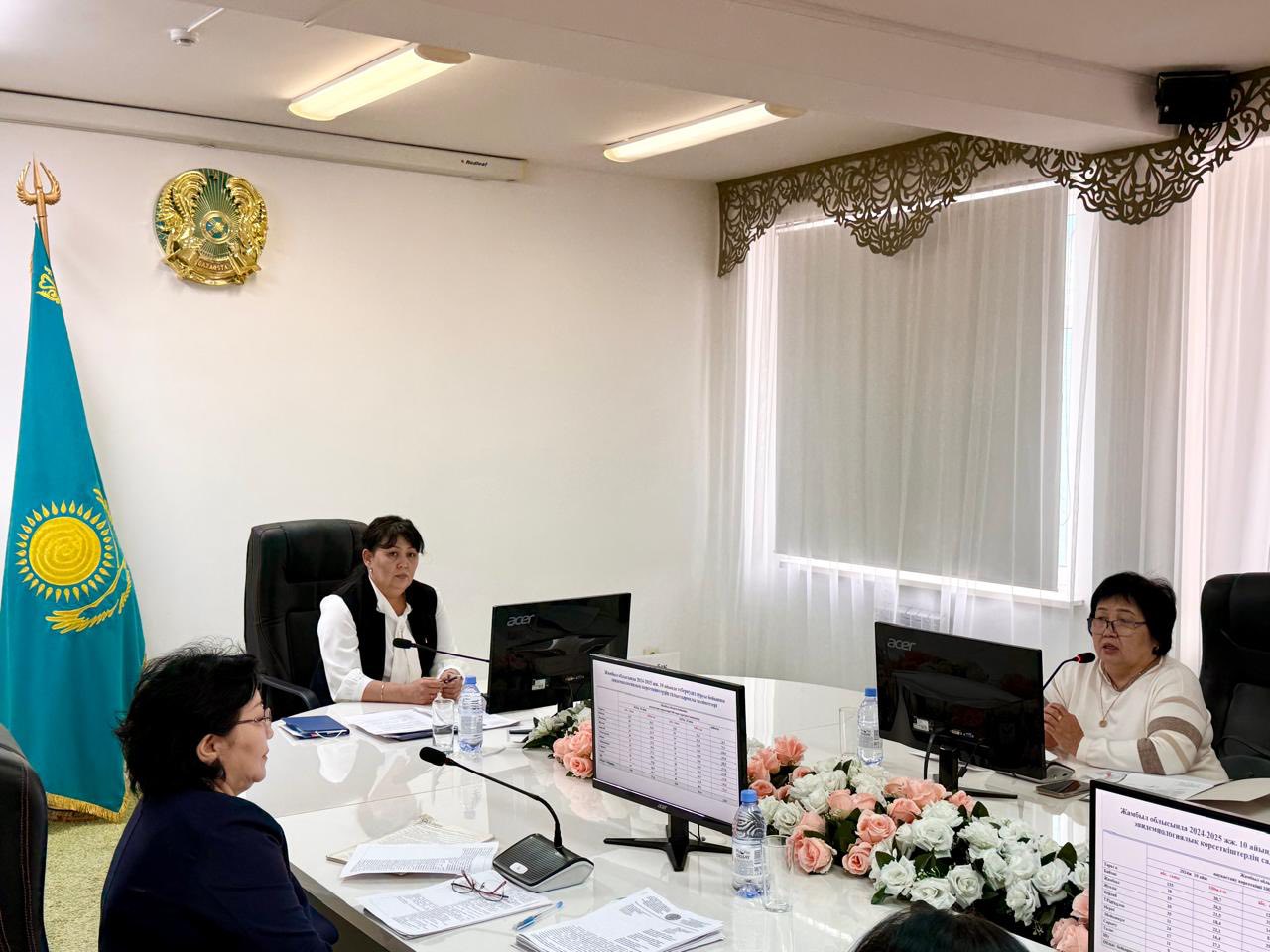 Жамбыл облысында туберкулездің эпидемиологиялық ахуалы талқыланды