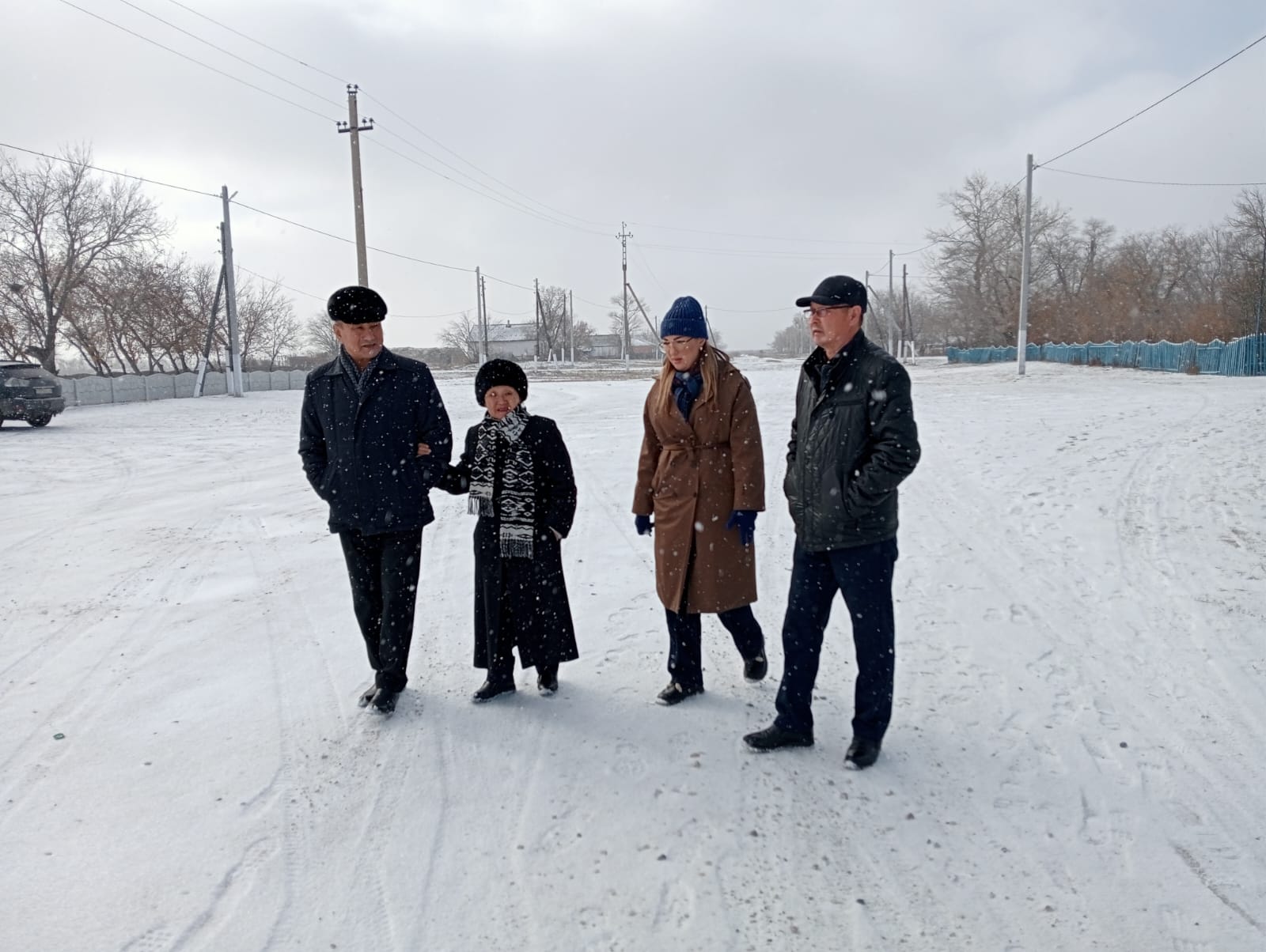 Члены общественного совета Павлодарского района посетили с. Аққұдық