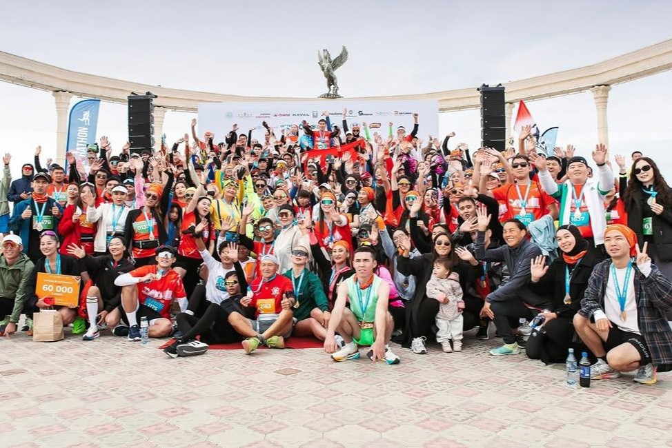 12 октября 2025 года в  Актау успешно прошёл Caspian Marathon
