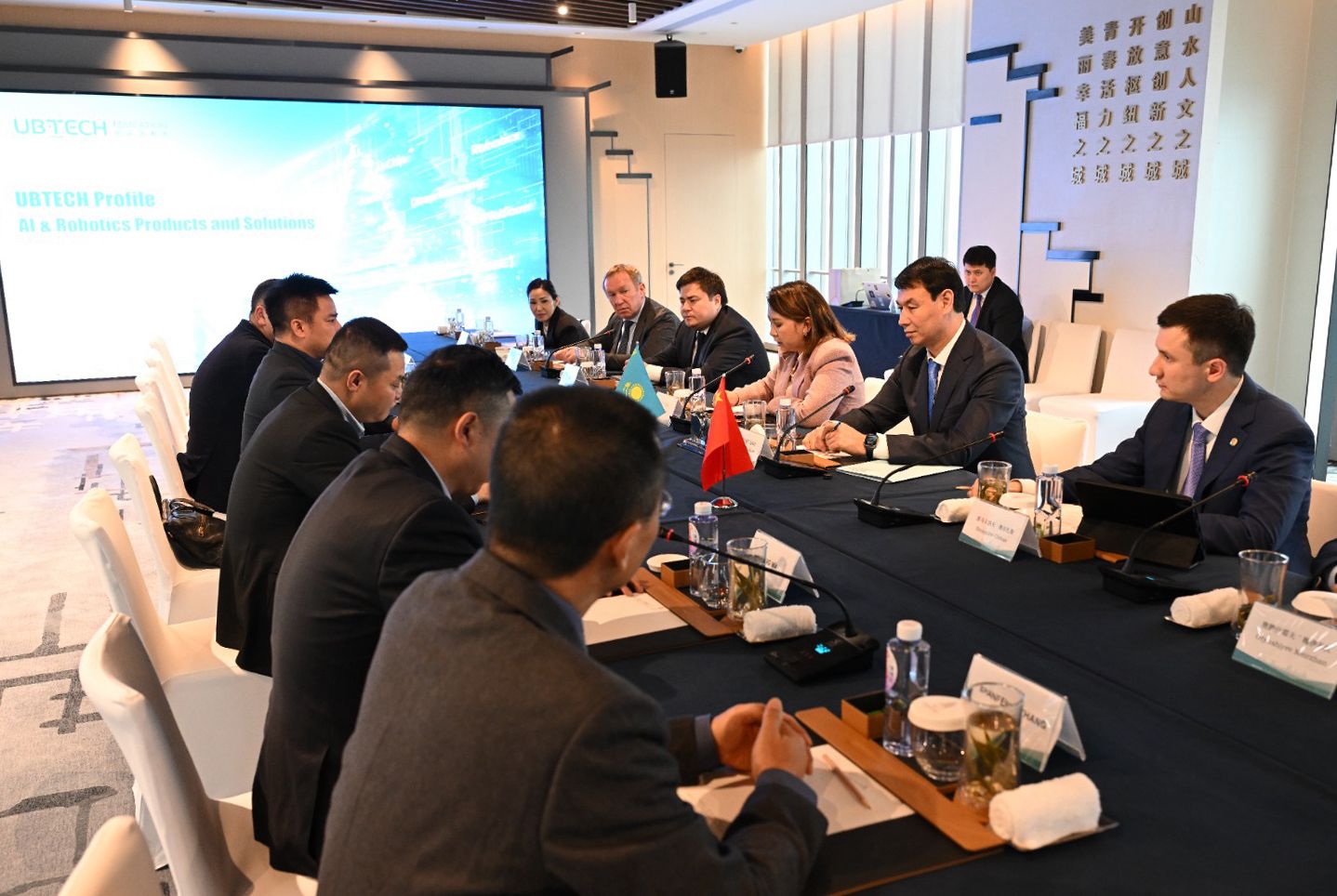 Акимат Алматы, UBTECH Robotics и NERO Group подписали соглашение о совместном предприятии