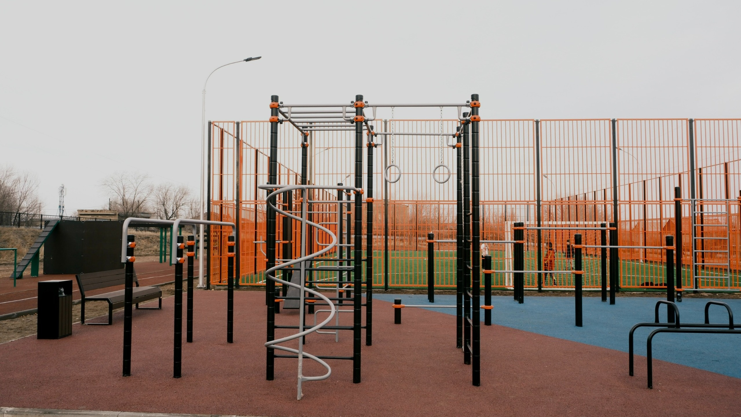 Теміртауда мектеп оқушыларына арналған 30 заманауи спорт алаңы ашылды