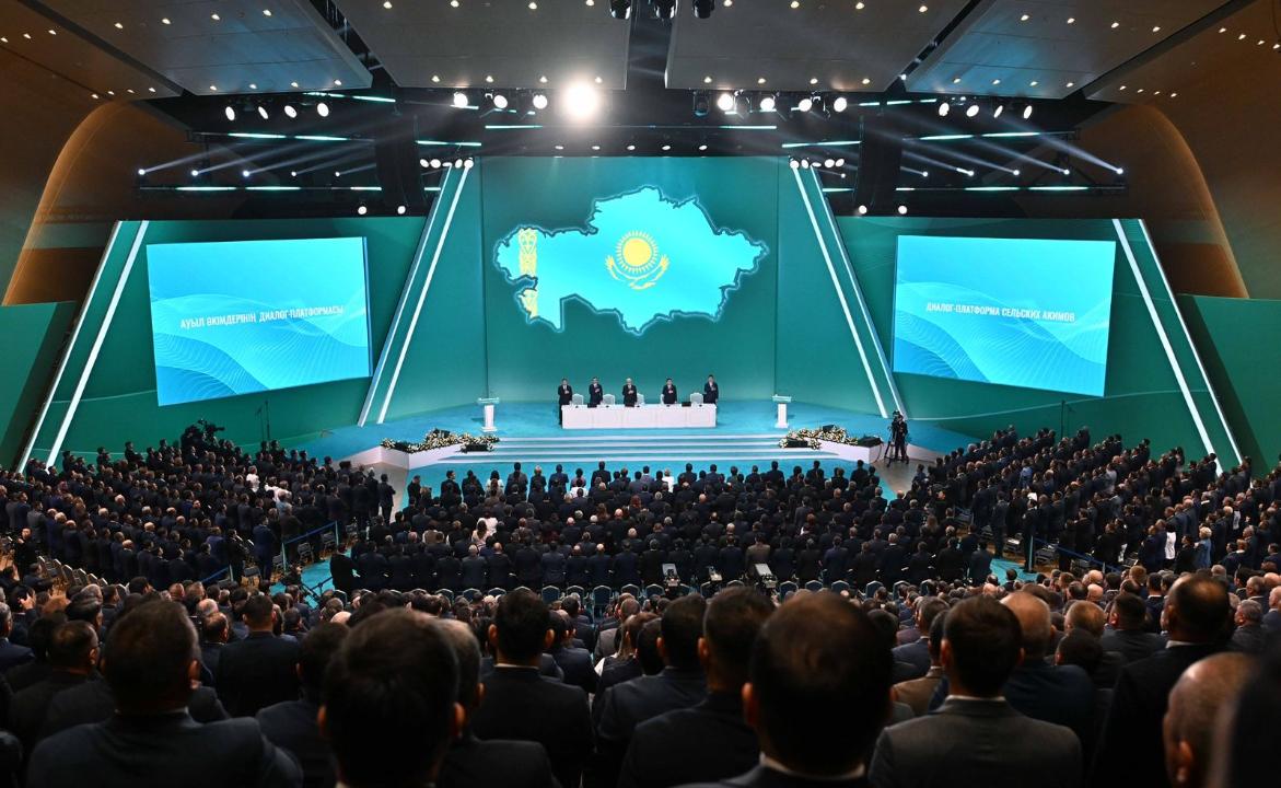 Абай облысының делегациясы ауыл әкімдерінің диалог-платформасына қатысты