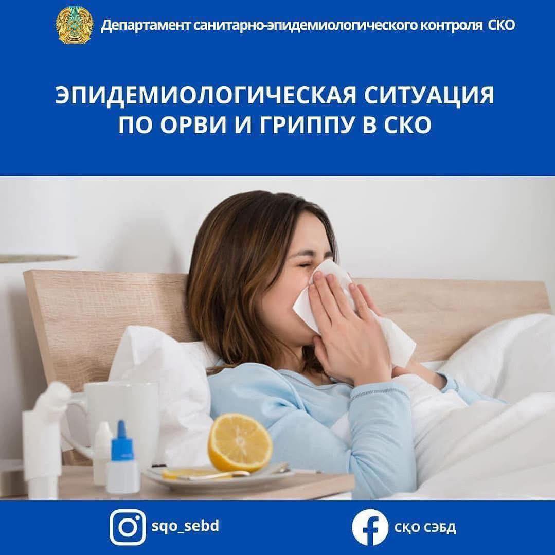 Эпидемиологическая ситуация по заболеваемости ОРВИ и гриппом