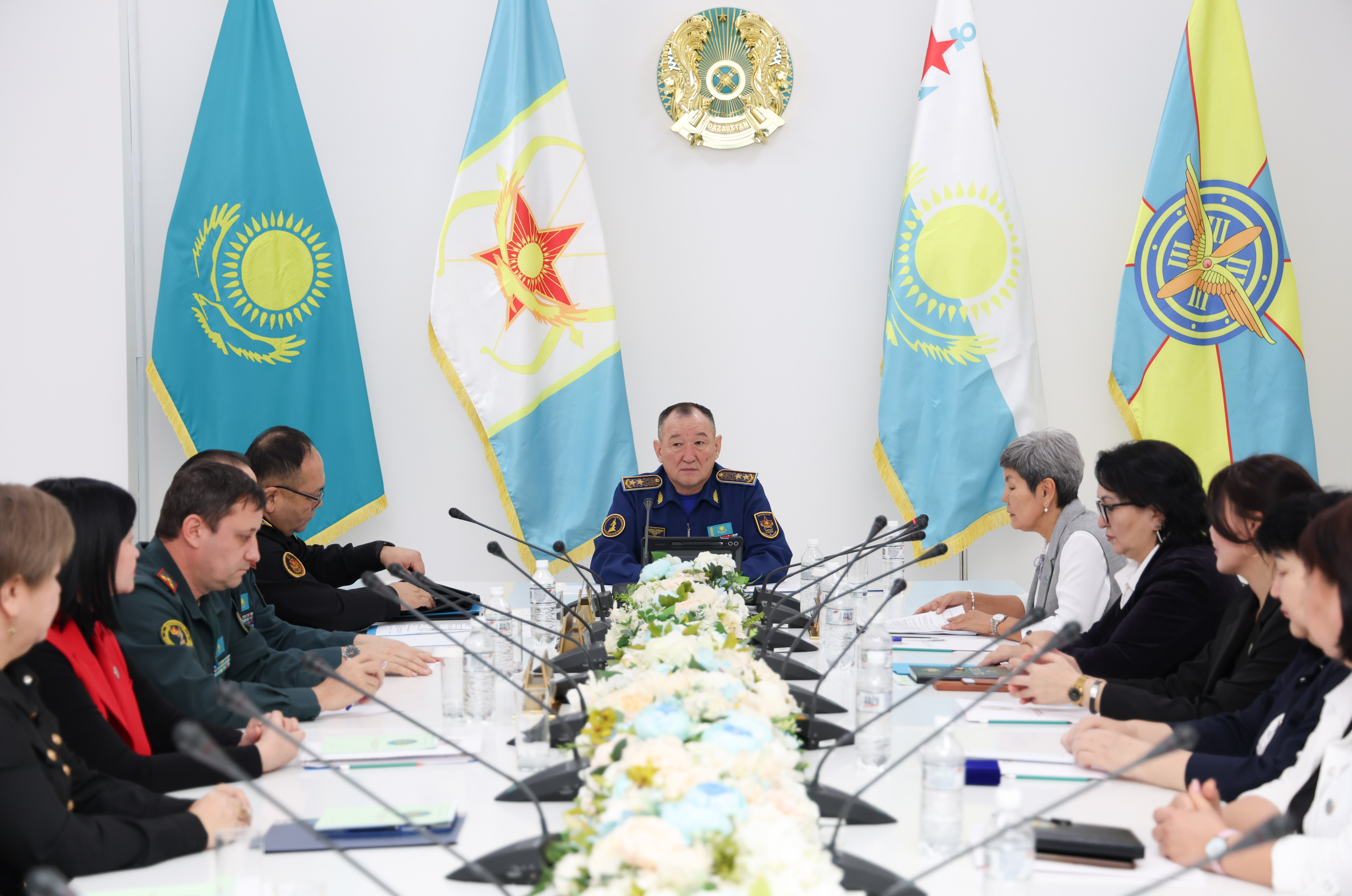 Астанада әскери қызметшілердің отбасыларымен жұмысты ұйымдастыру қызметтері жылды қорытындылады