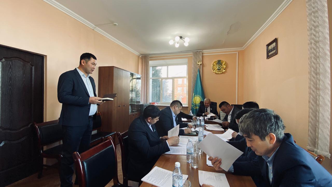 Зайсан аудандық мәслихатының тұрақты комиссияларының бірлескен отырысы