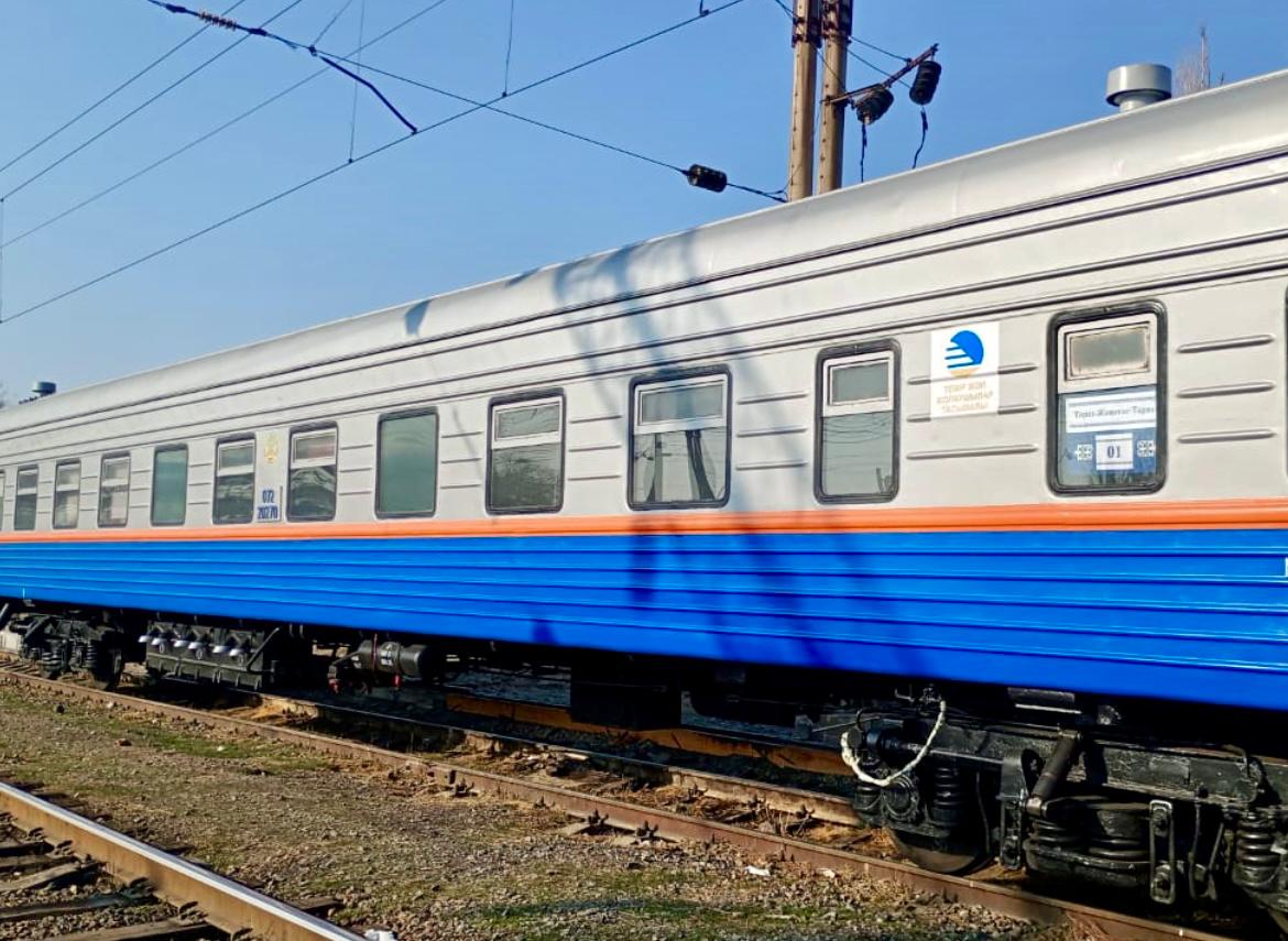 «ЖАМБЫЛ-ЖАҢАТАС» ПОЕЗДЫ ӨЗ ЖҰМЫСЫН БАСТАЙДЫ!