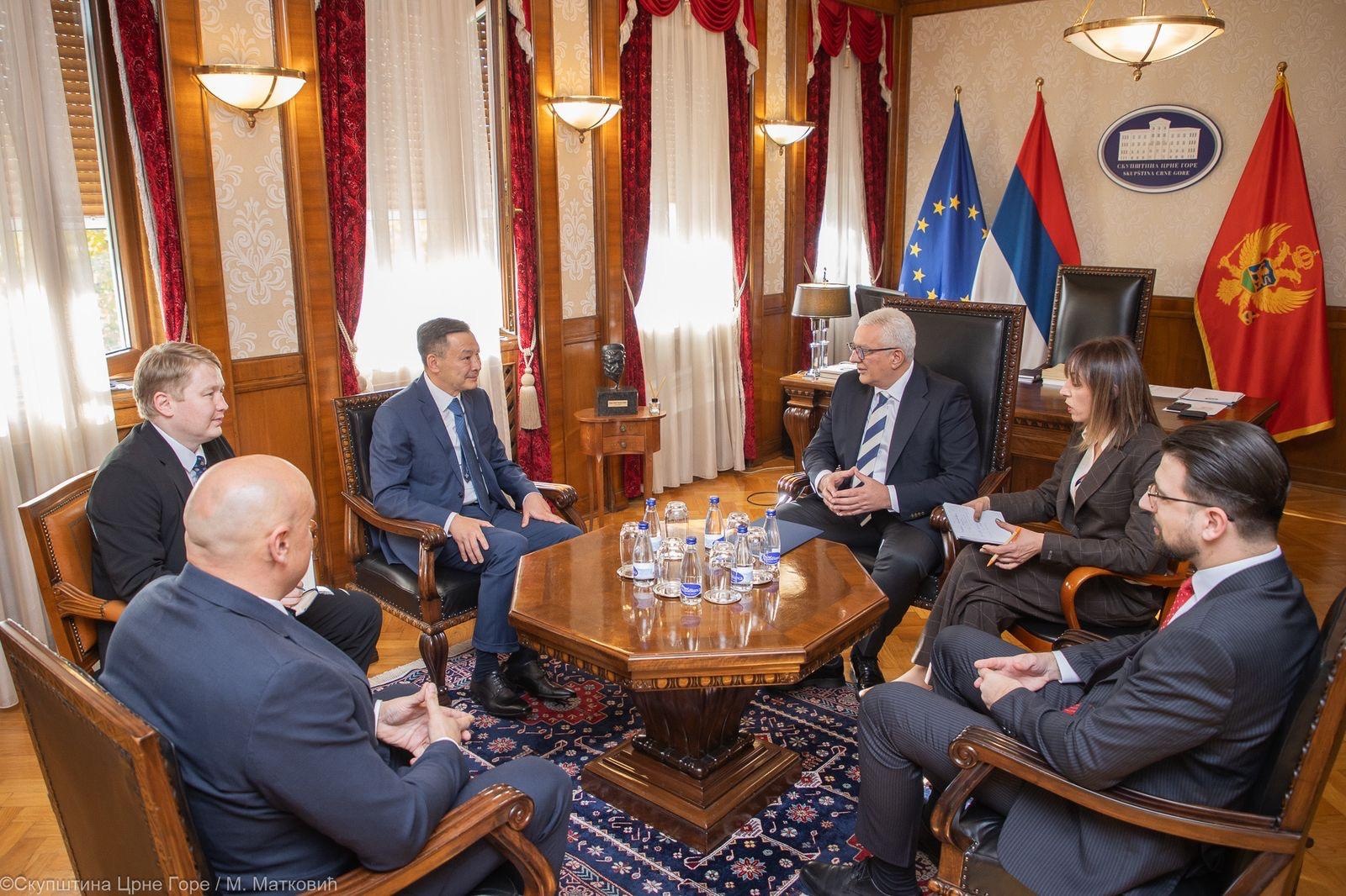 Қазақстан мен Черногория парламентаралық байланысты нығайтуда