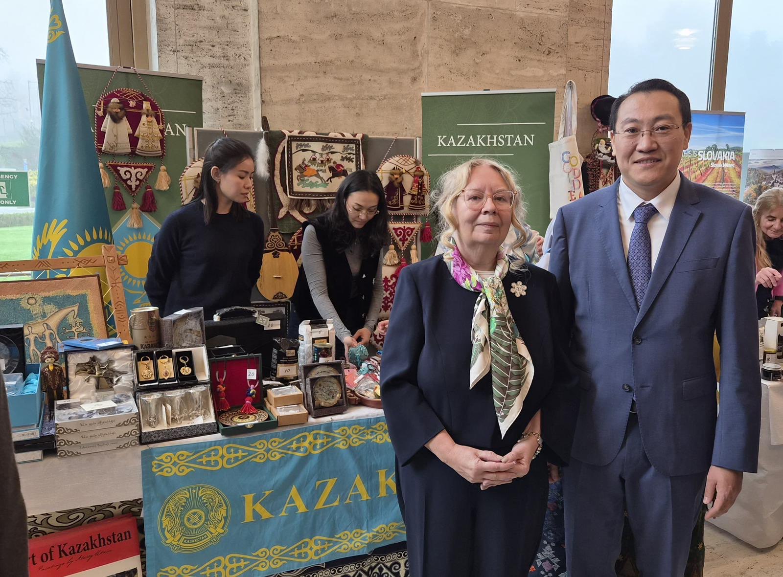 Казахстан принял участие в ежегодной благотворительной ярмарке в ООН