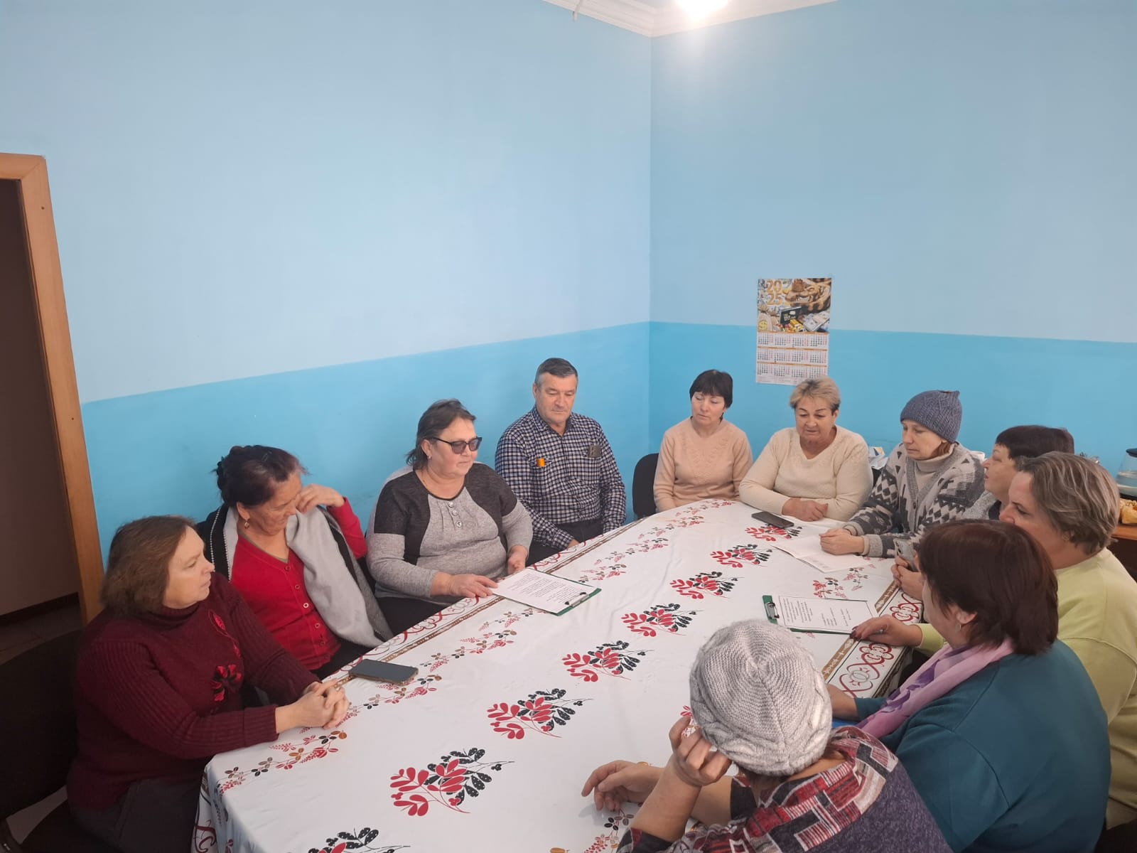 Отчетная встреча совета ветеранов