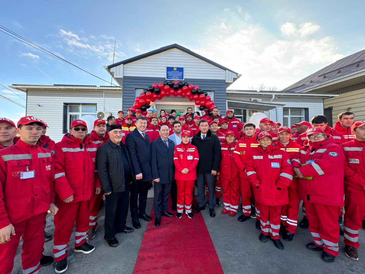 ТҮРКІСТАН: САЙРАМ АУДАНЫНДАҒЫ ЖЕДЕЛ ЖӘРДЕМ БЕКЕТІ ЖАҢАРТЫЛДЫ