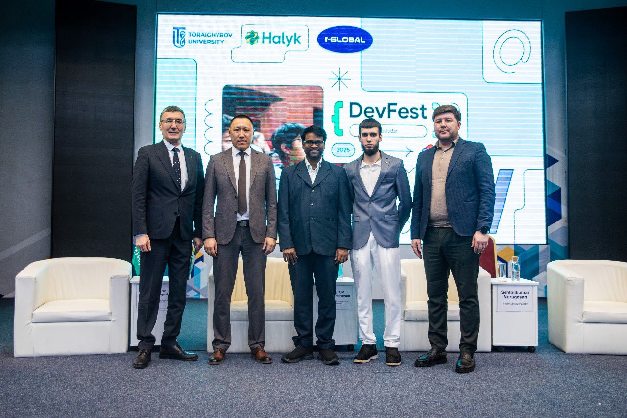 Торайғыров университетінде Google DevFest Pavlodar 2025 өтті