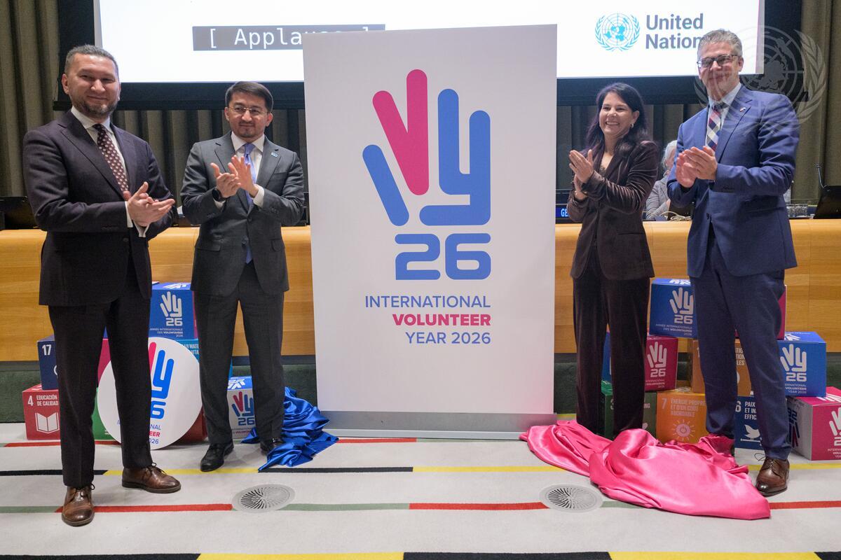Kazakhstan Leads UN Launch of Year of Volunteers
