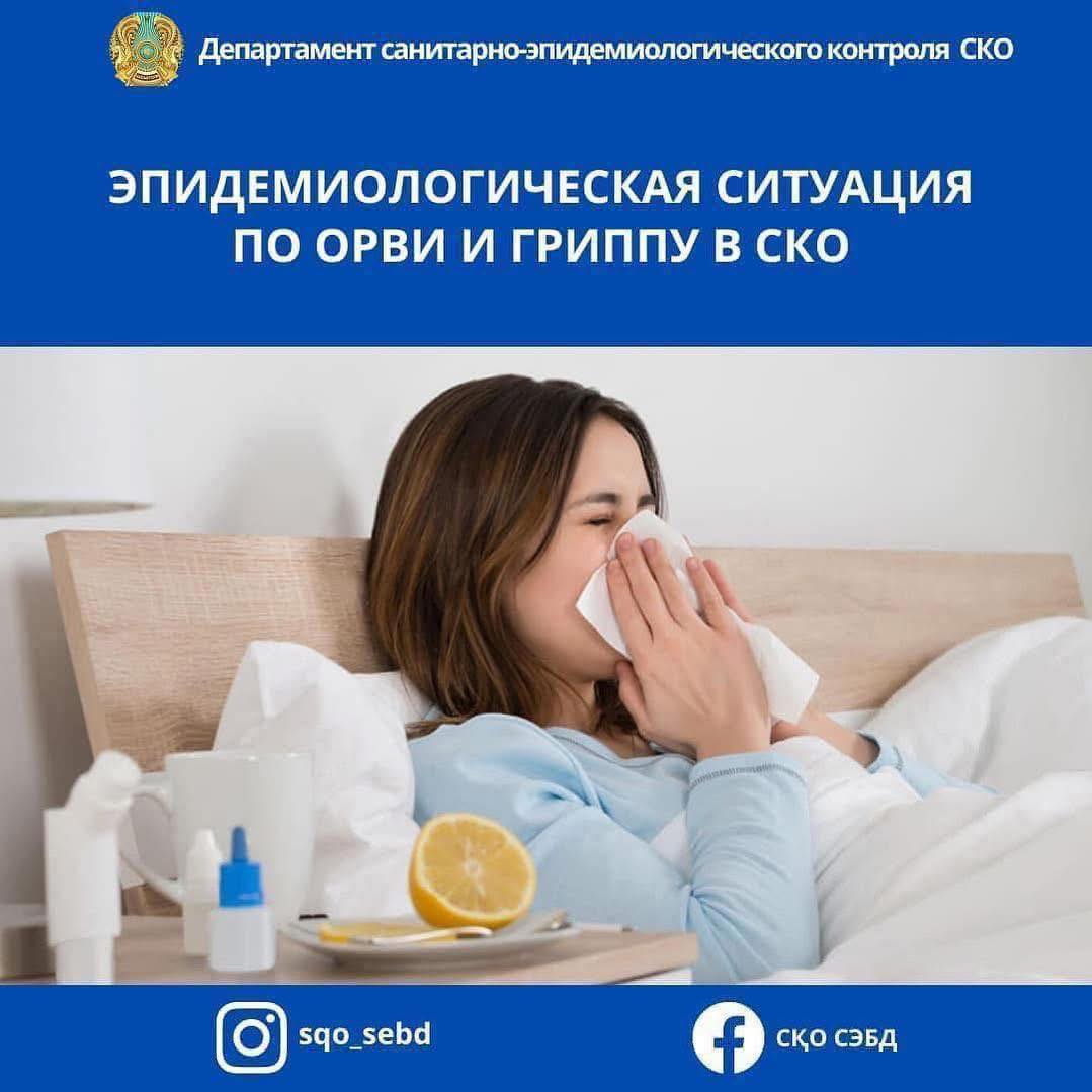 Эпидемиологическая ситуация по заболеваемости ОРВИ и гриппом