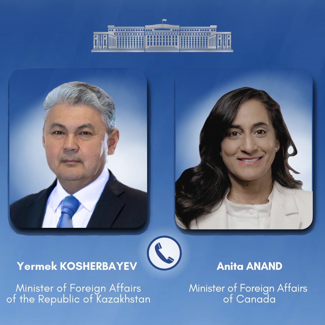 Қазақстан мен Канаданың СІМ басшылары серіктестікті нығайту бағытын растады