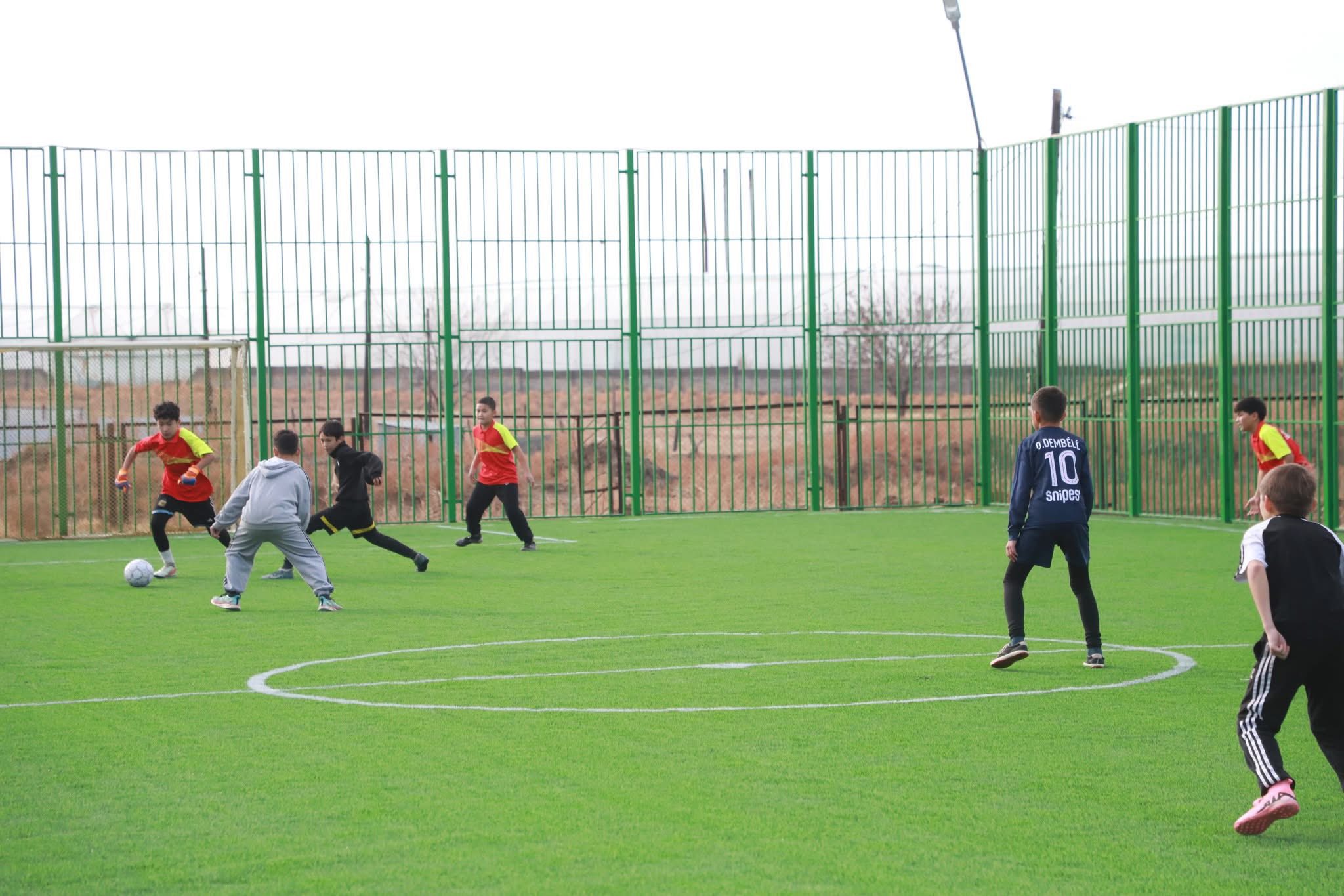 ТҮРКІСТАН: САРЫАҒАШТА ЗАМАНАУИ СПОРТ АЛАҢШАСЫ ПАЙДАЛАНУҒА БЕРІЛДІ