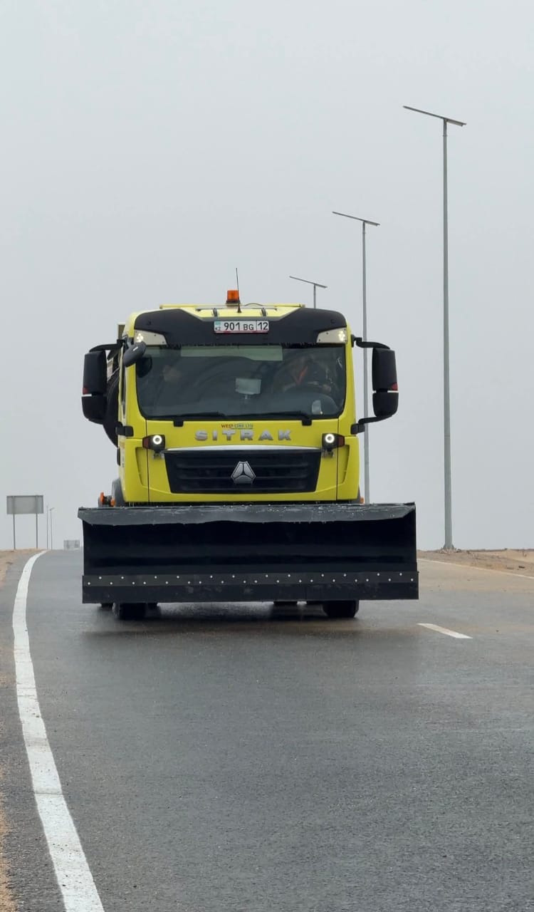 В Каракиянском районе ведутся работы по обеспечению дорожной безопасности