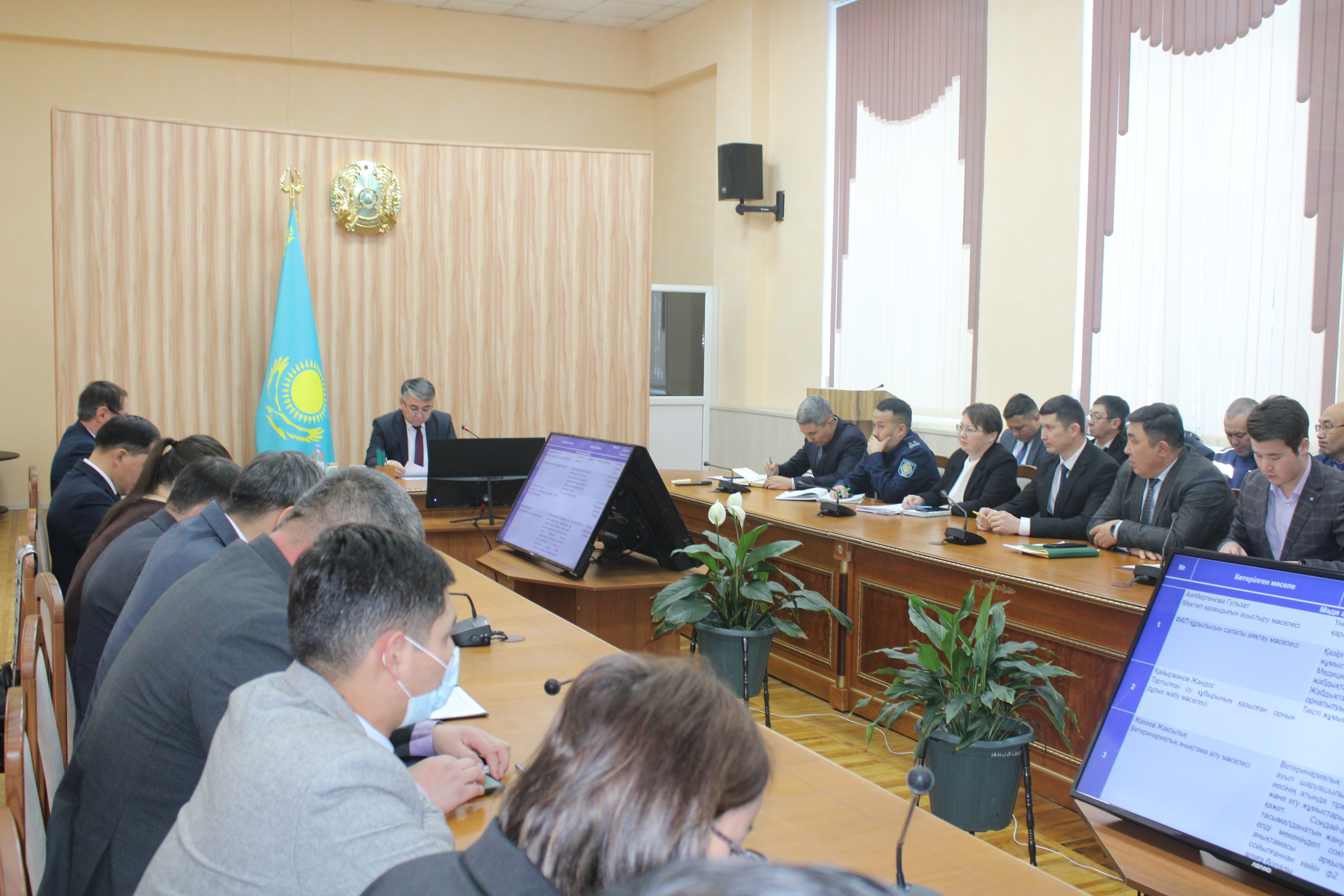 Проведено расширенное аппаратное совещание по актуальным вопросам района