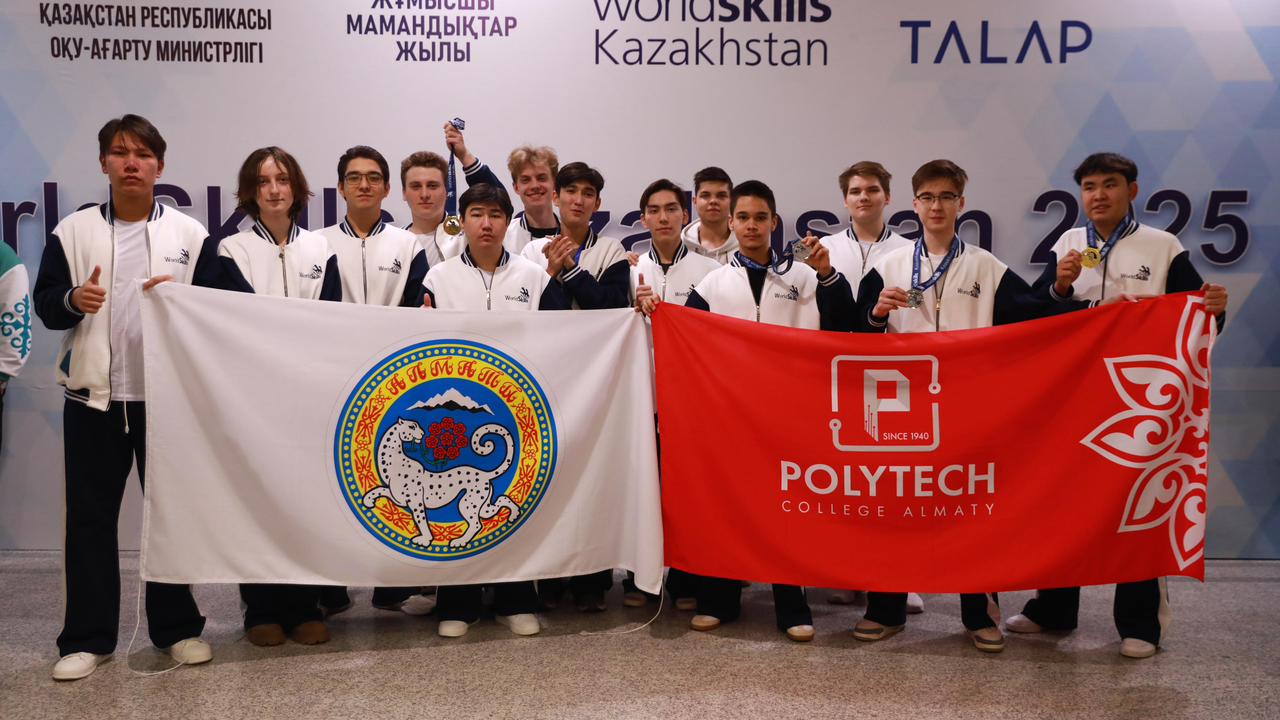 Алматы колледждерінің құрама командасы WorldSkills Kazakhstan жарысының медальдық есебінде алғаш рет көш бастады