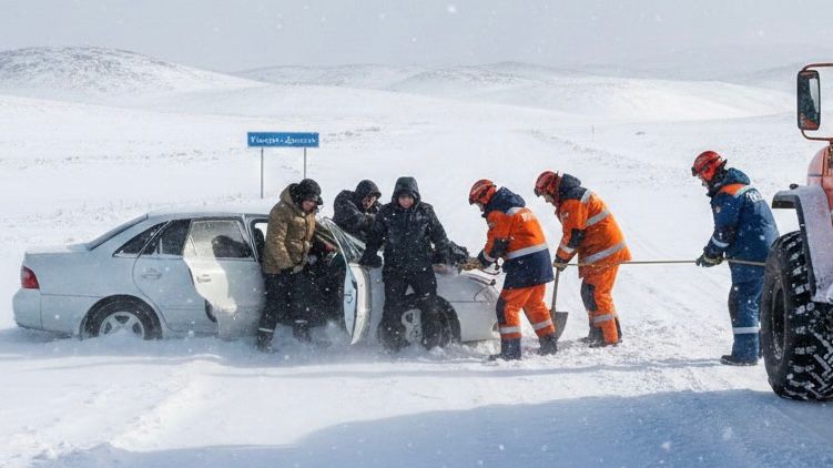 Қысқы шытырман оқиға: Қар құрсауынан 6 адам құтқарылды
