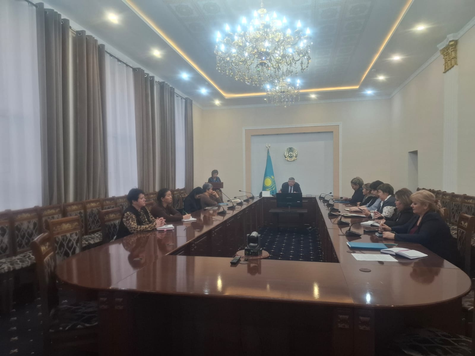 25 ноября 2025 года прошло заседание комиссии по делам несовершеннолетних и защите их прав при акимате района имени Габита Мусрепова