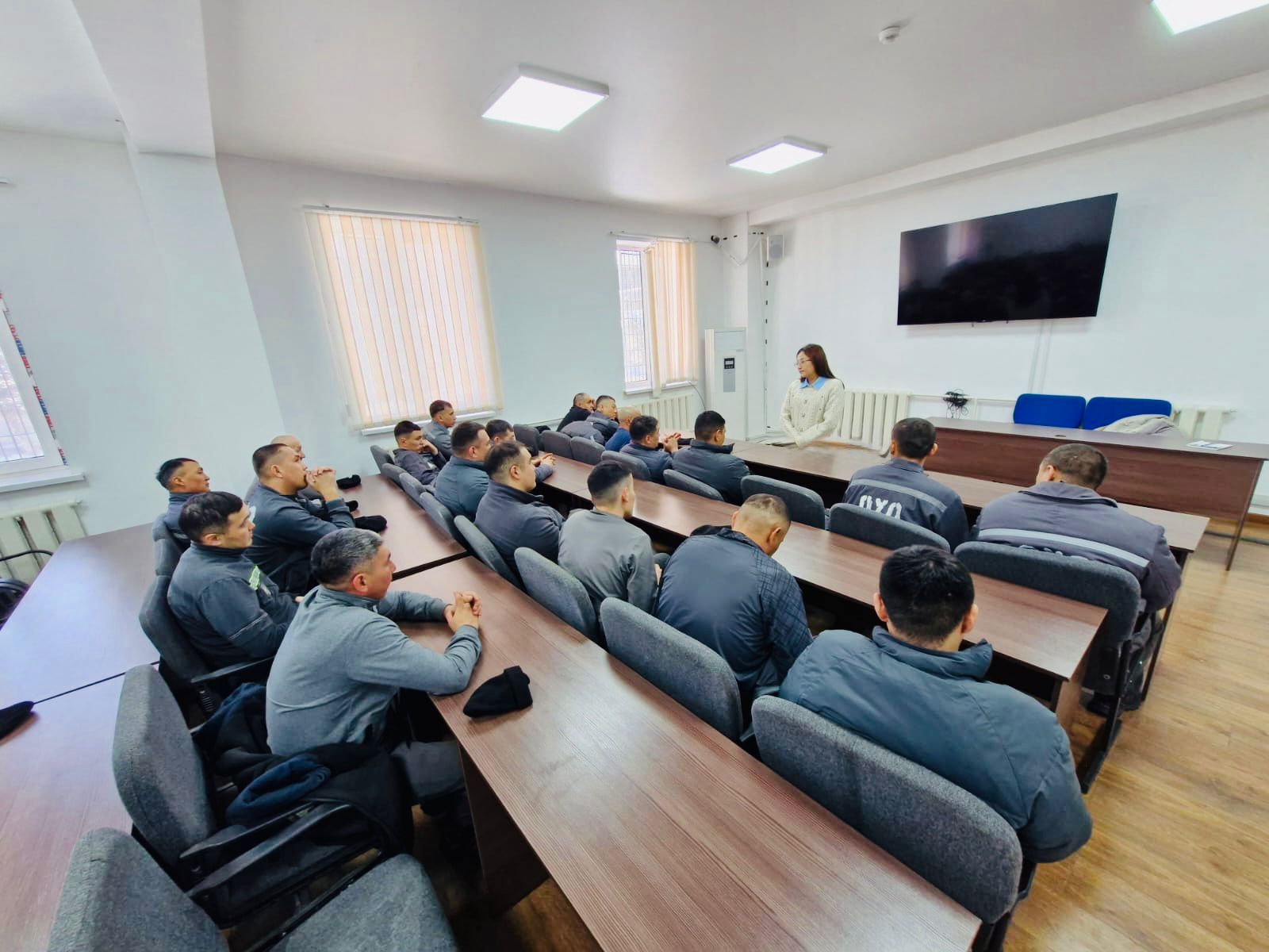 В рамках акции  "Закон и порядок" была проведена лекция о правах человека